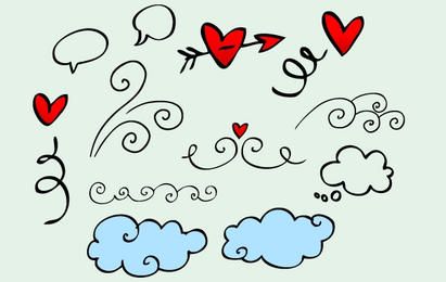 Vector Doodle ilustraciones