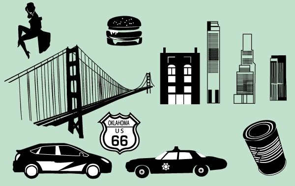 Black/White City Vector