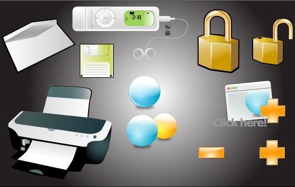 Colorido Vector Tech Icon Pack Colorido Vector Tech Icon Pack