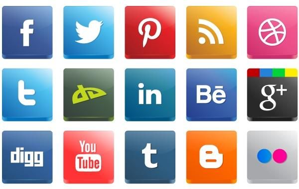 3D High Detail Social Media Icon Pack 3D High Detail Social Media Icon Pack