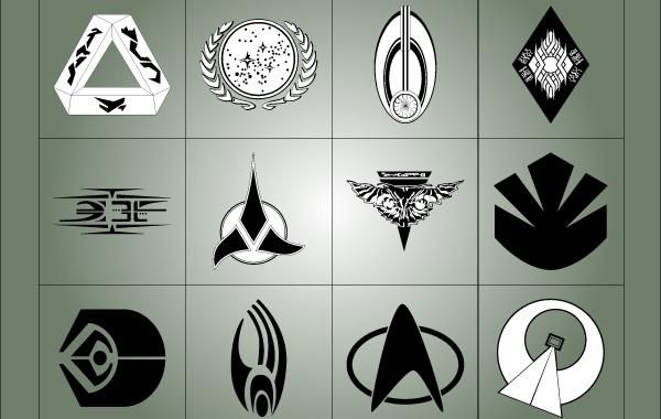 Símbolos de Star Trek Símbolos de Star Trek