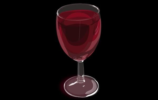 Vector Realistic Wine Glass Vector Realistic Wine Glass