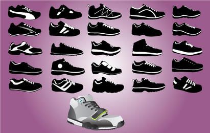 Sportschuhpaket Schwarz & Weiß