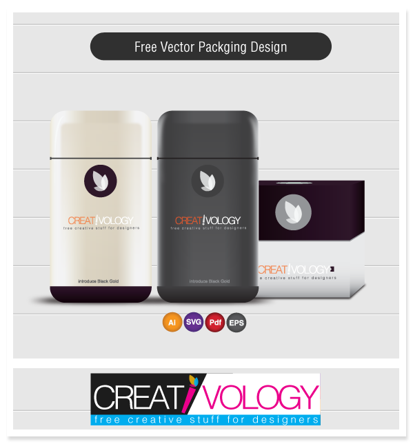 Download Realistic Product Packaging Design Template - Vector download