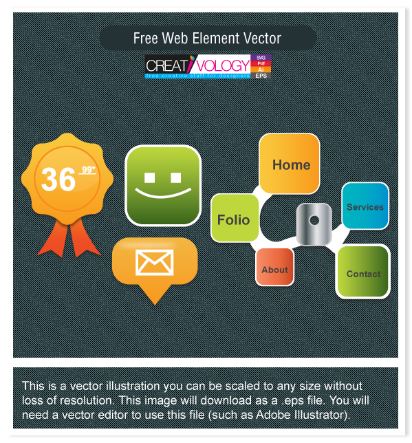 Creative Web Button e Element Pack