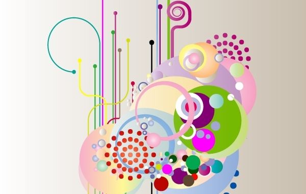 Abstract elements illustration