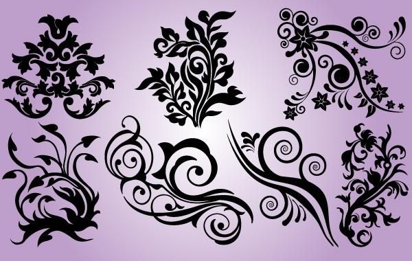 Floral Design Element Pack Floral Design Element Pack