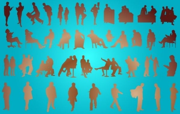 Corporate People Pack Silhouette