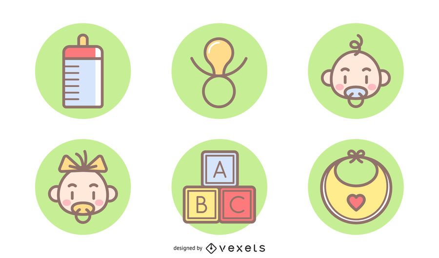 Free Baby Item Vectors Free Baby Item Vectors