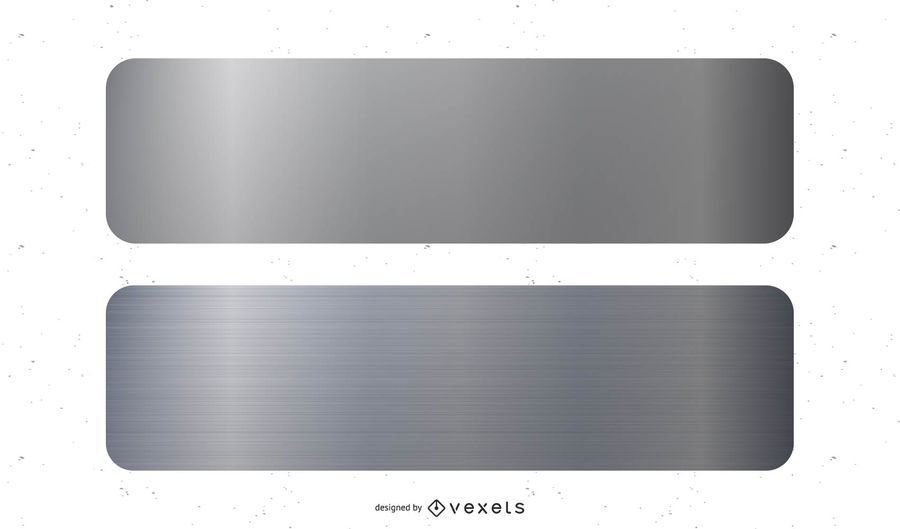 Metal Banner Vector Metal Banner Vector