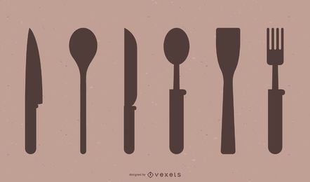 Cutlery Silhouette Collection