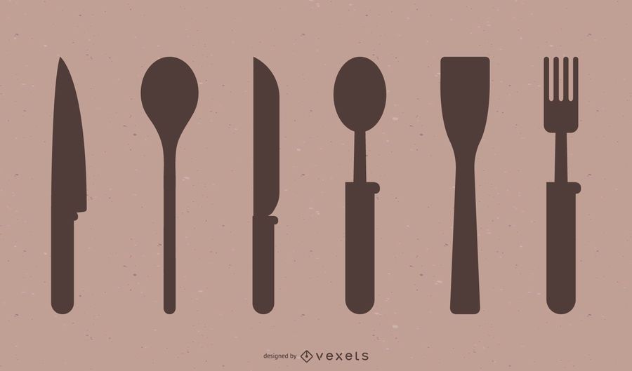 Cutlery Silhouette Collection Cutlery Silhouette Collection