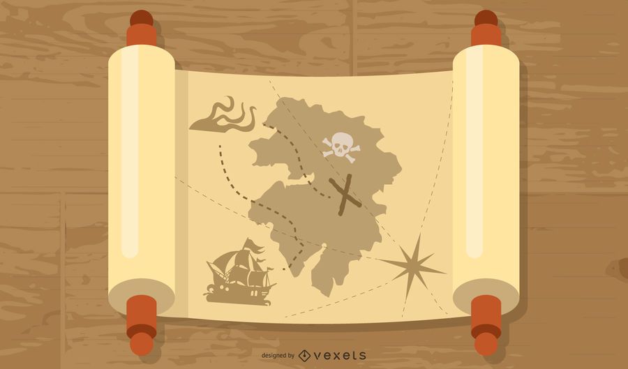 Mapa del vector de mitología antigua gratis Mapa del vector de mitología antigua gratis