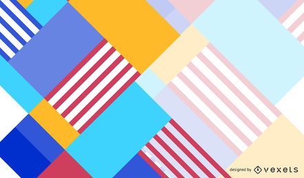 Arte de vector de fondo colorido diseño abstracto