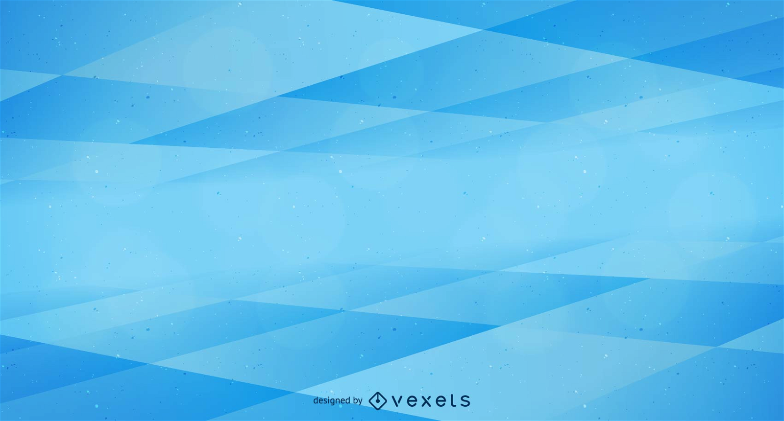 Abstrakte geometrische blaue Hintergrund-Vektorgrafik