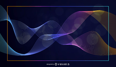 Abstract Colorful Curve Vector Illustration Abstract Colorful Curve Vector Illustration