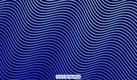 Abstract Blue Waves Vector Background