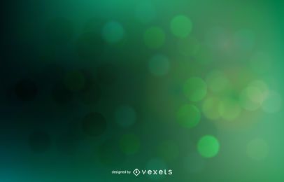 Vector de fondo verde claro abstracto Bokeh