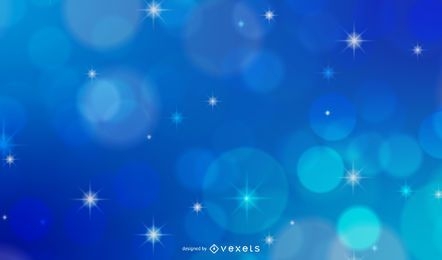Abstract Bokeh Stars Background