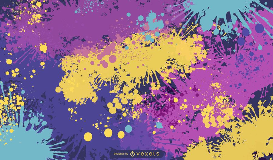 Abstract Drip Painting Background Vector Abstract Drip Painting Background Vector