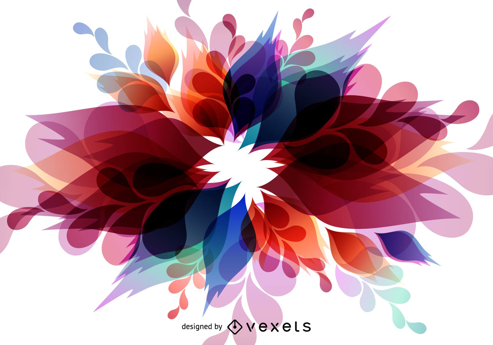 Abstract Colorful Vector Background