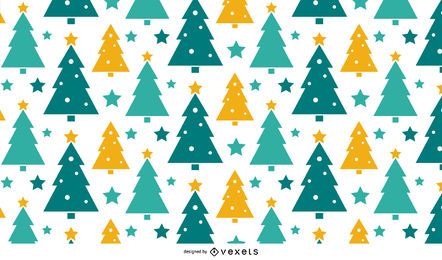 Design de padrão de árvore de natal