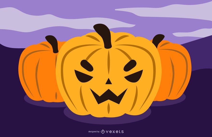 Halloween-Kürbis-Design Halloween-Kürbis-Design