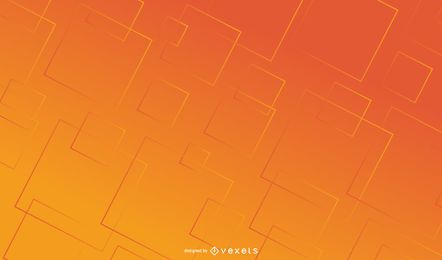Hintergrunddesign der orangefarbenen Quadrate