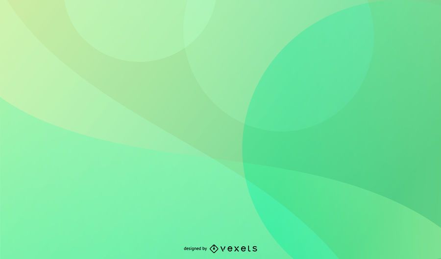 Soft Green Background Design - Vector Download