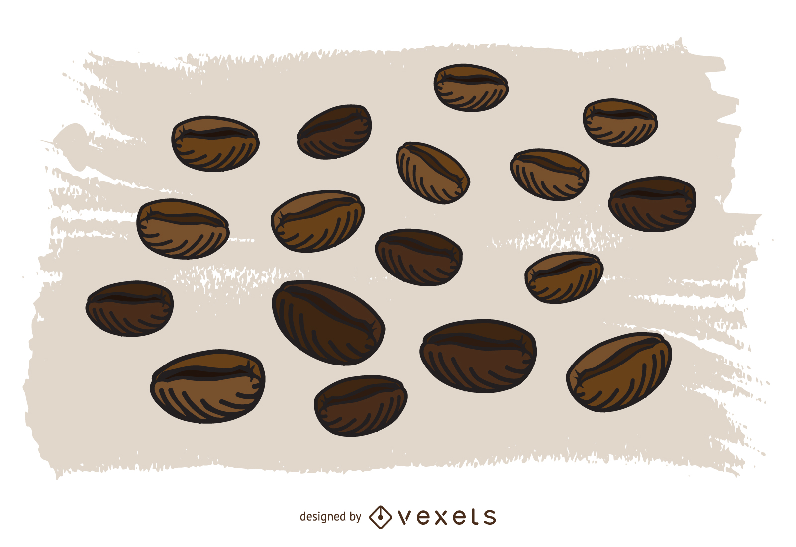 Vector Coffee Beans