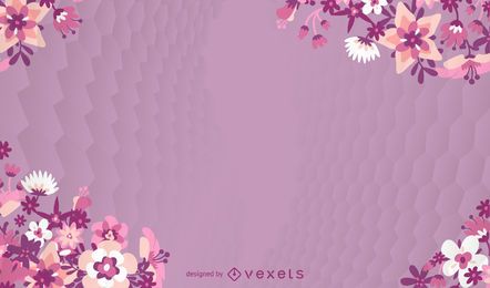 Fundo de flor violeta