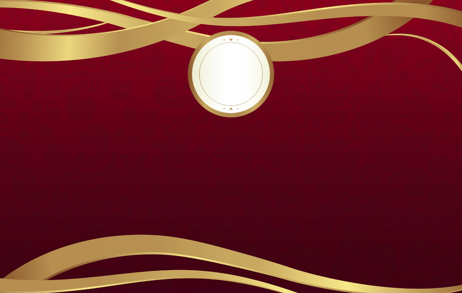 Cenário de luxo simples em vermelho e dourado Cenário de luxo simples em vermelho e dourado