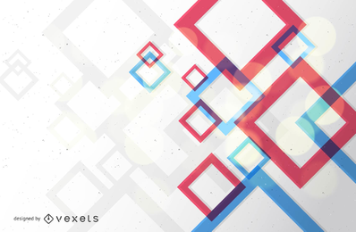 Abstract square backdrop design