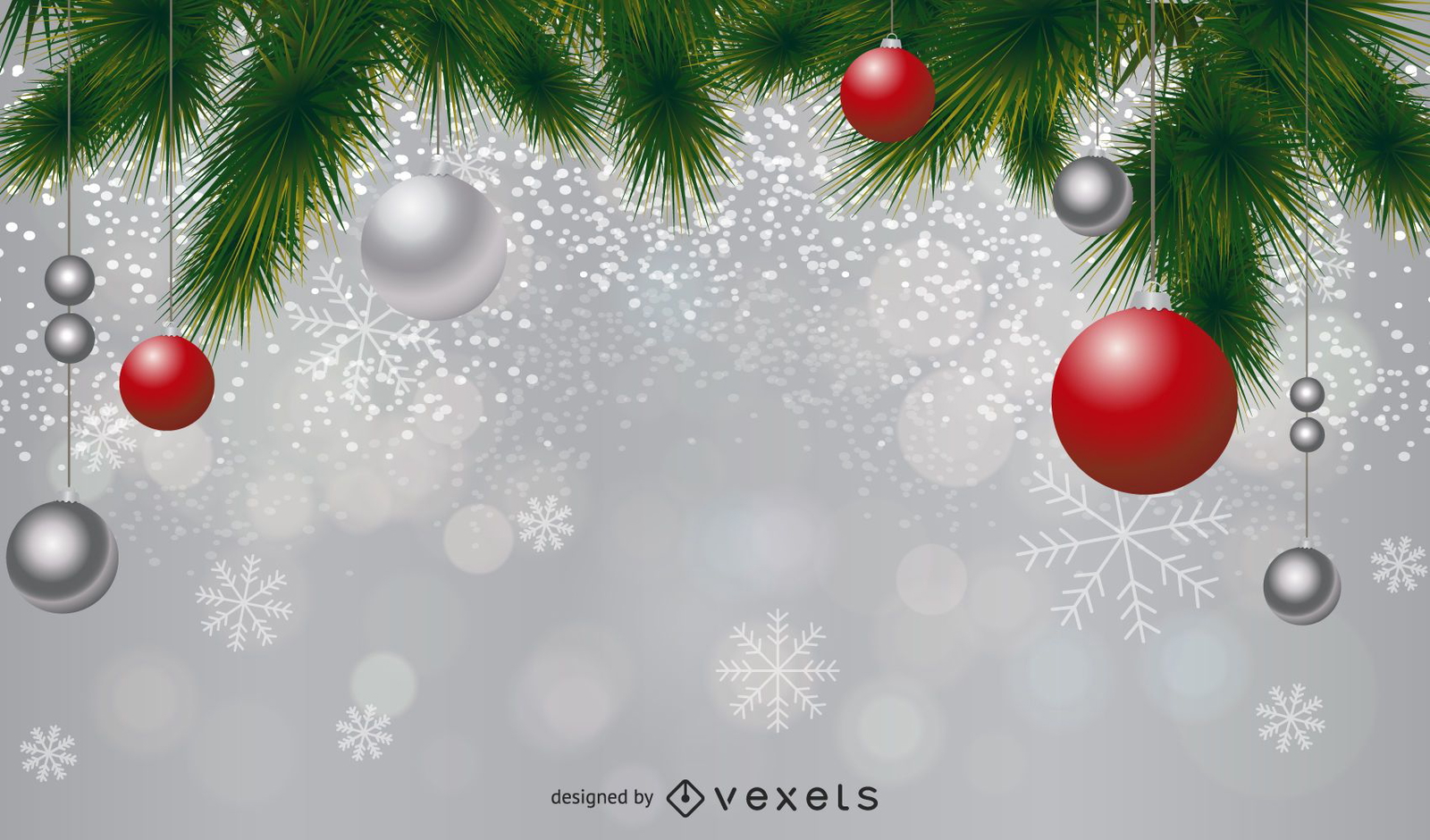 Fundo De Decoração De Natal 3 Baixar Vector