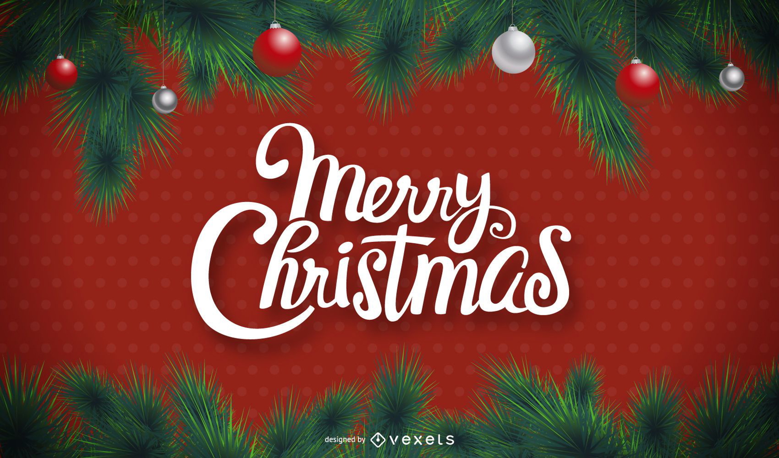 christmas tree background vector