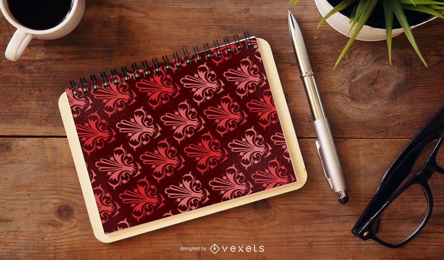 Red Background Pattern 4 Red Background Pattern 4