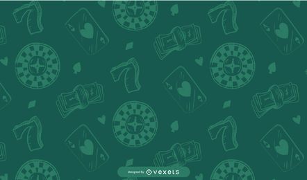Fondo del vector del casino
