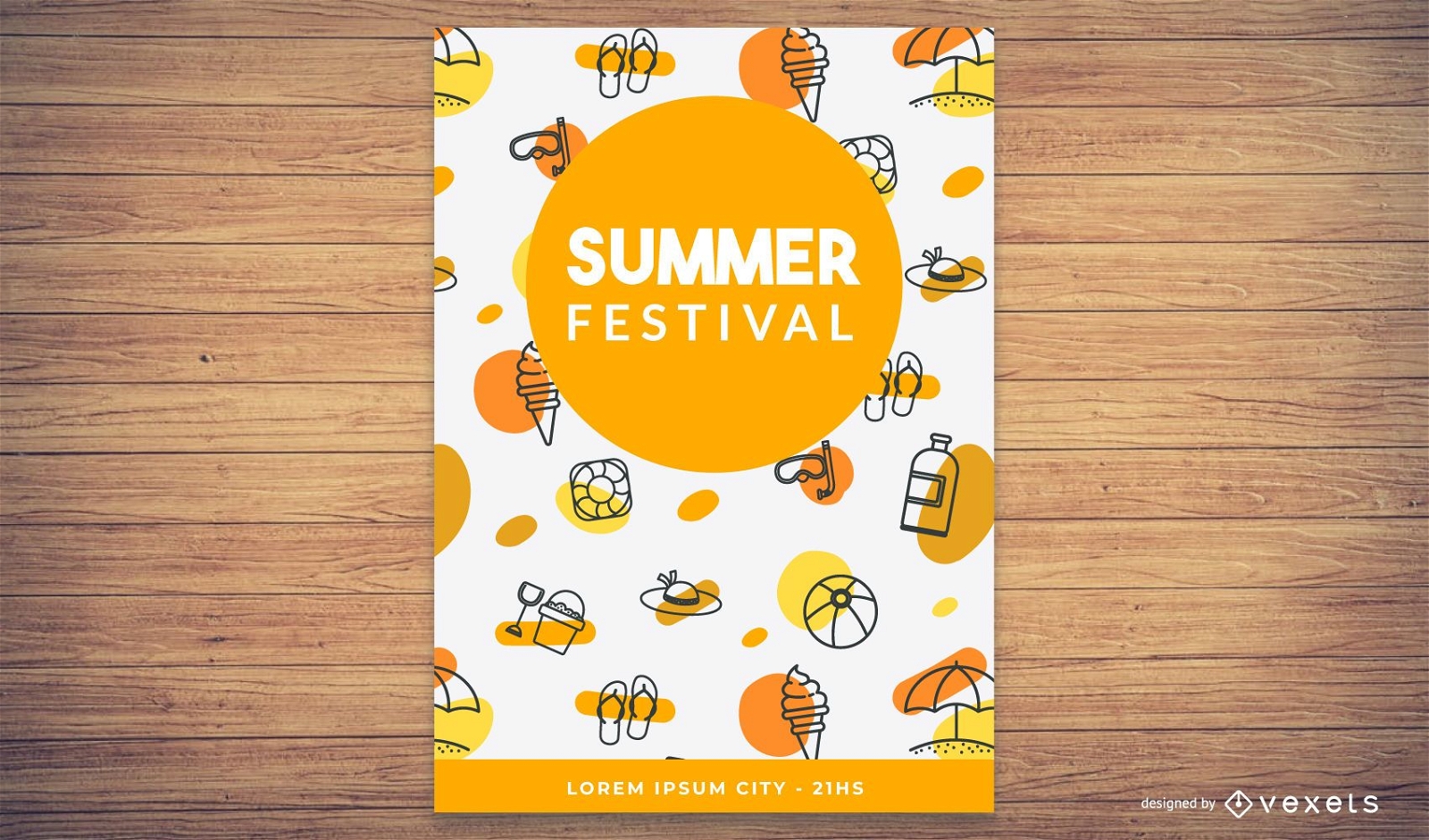 Summer Theme Card