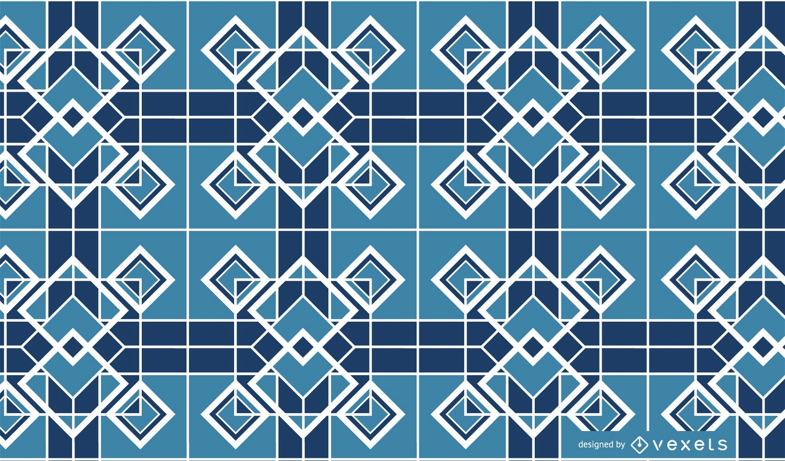 Mosaic Background Pattern Design