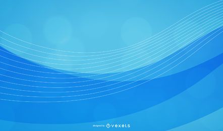 Ocean blue waves background design