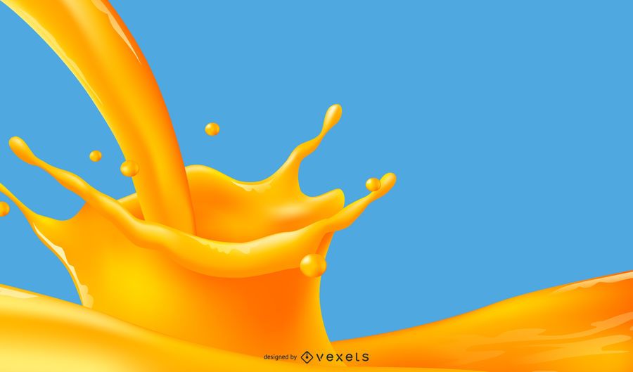 Orange Liquid Background 4 Orange Liquid Background 4