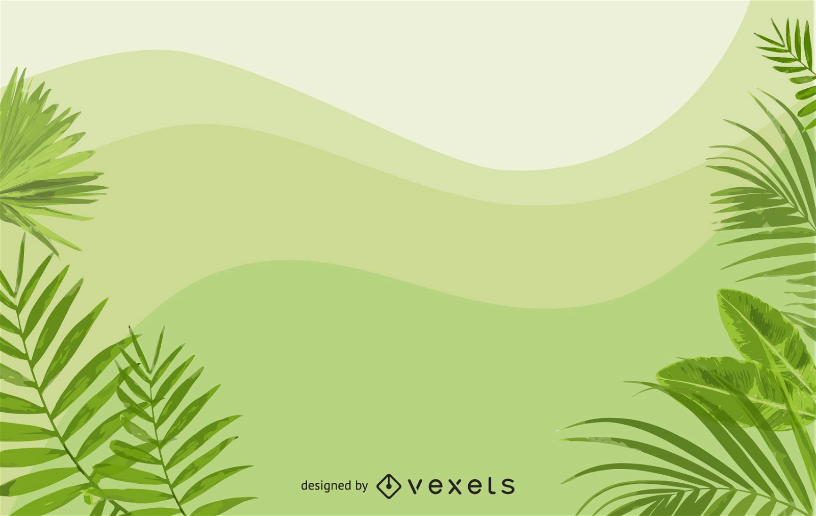 Green Background Vector 3