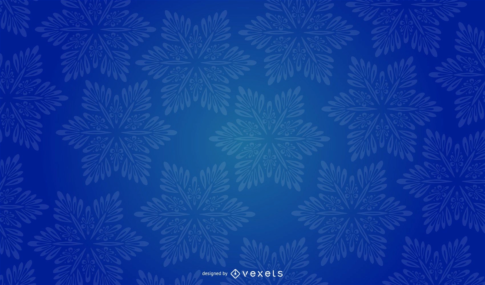 Desenho vetorial de fundo de floco de neve