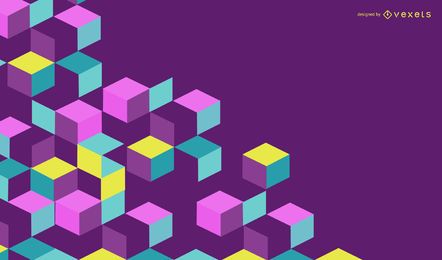 Banner de construção abstrata