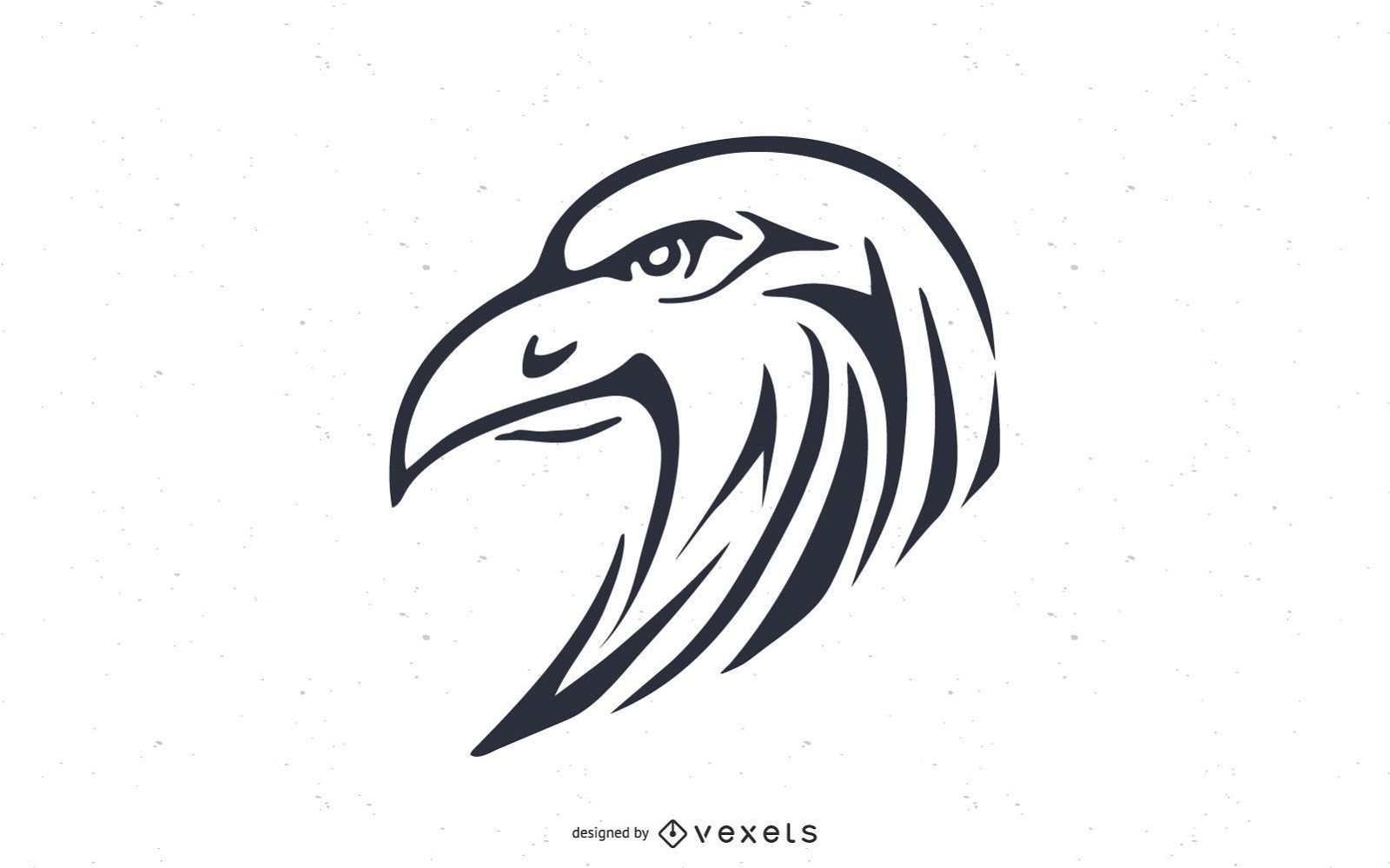 Weißkopfseeadler Kopf Design