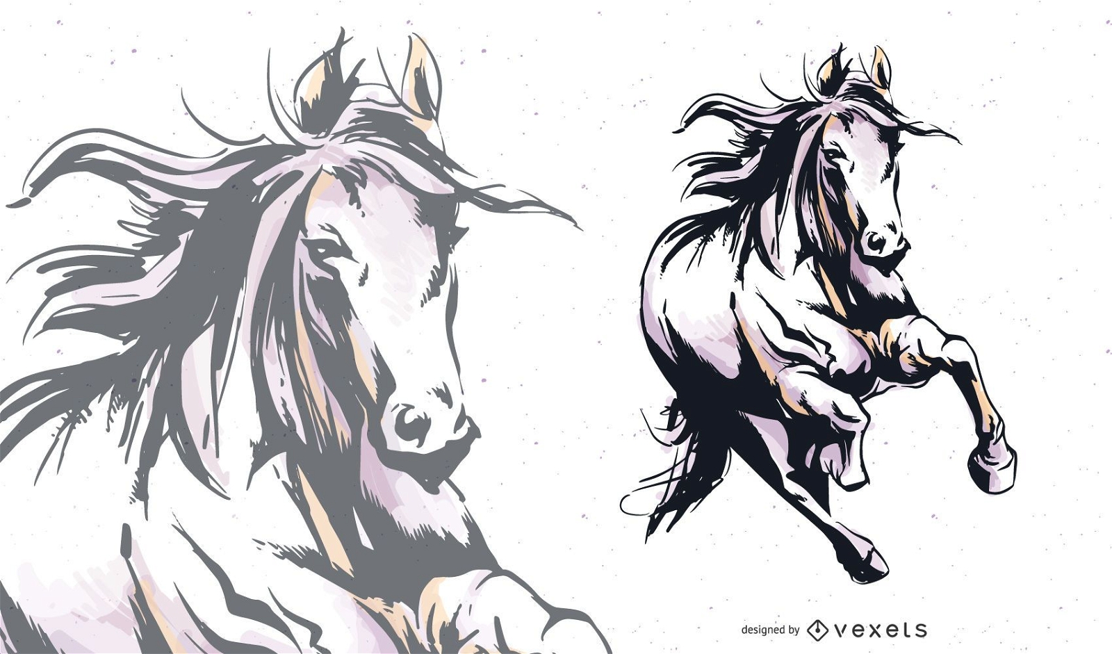 Horse 05 Vector