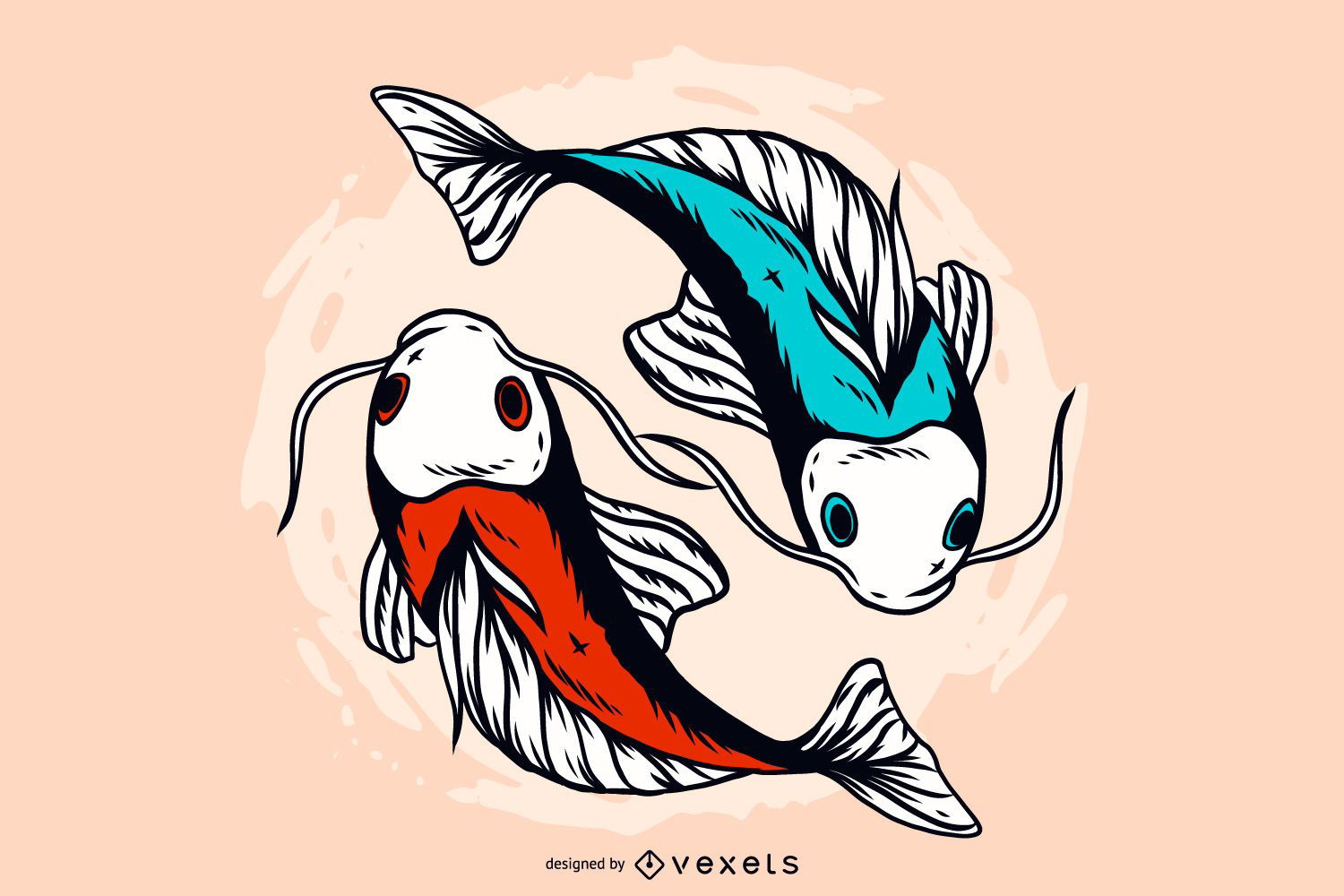 Pisces Vector Heraldry