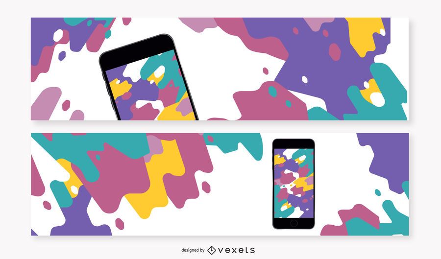 3 iPhone web banners 3 iPhone web banners