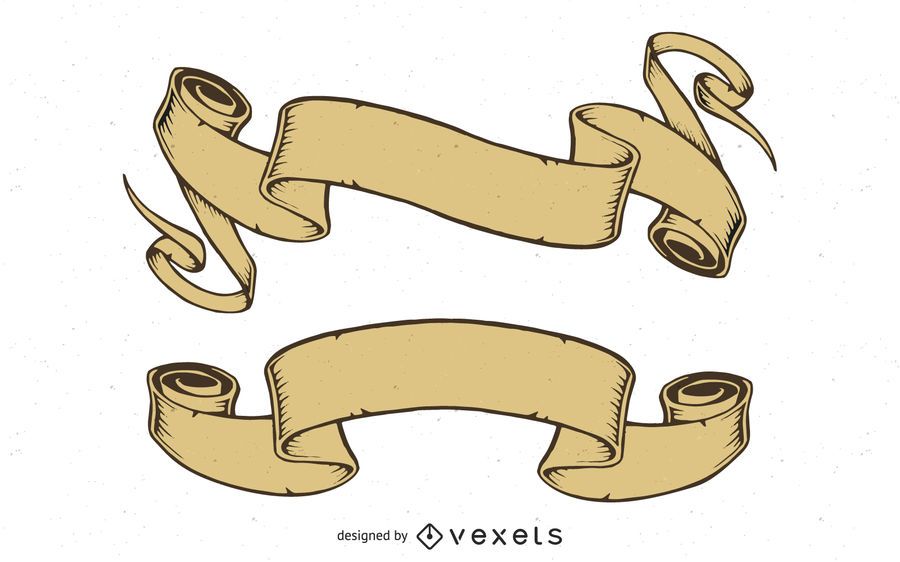 Ribbon Banner Vector Ribbon Banner Vector