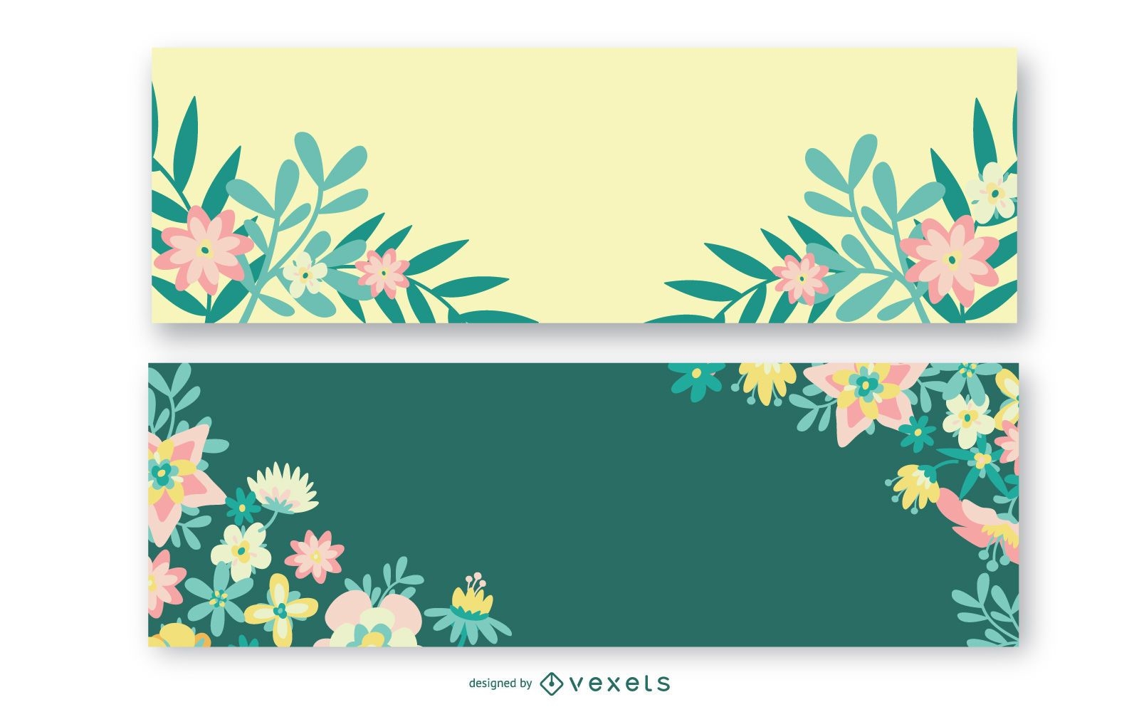 Floral Banners 